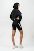 Ženski pulover Nebbia GYM TIME Designer Cropped Hoodie black