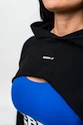 Ženski pulover Nebbia GYM TIME Designer Cropped Hoodie black