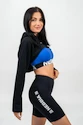 Ženski pulover Nebbia GYM TIME Designer Cropped Hoodie black