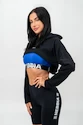 Ženski pulover Nebbia GYM TIME Designer Cropped Hoodie black M