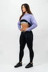 Ženski pulover Nebbia GYM TIME Designer Cropped Hoodie purple