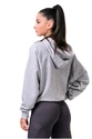 Ženski pulover Nebbia Hero Iconic hoodie light grey