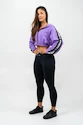 Ženski pulover Nebbia ICONIC Cropped Zip-Up Hoodie purple