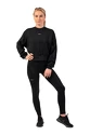 Ženski pulover Nebbia  Loose Fit Sweatshirt "Feeling Good" 420 black