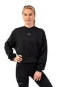 Ženski pulover Nebbia  Loose Fit Sweatshirt "Feeling Good" 420 black