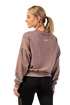 Ženski pulover Nebbia  Loose Fit Sweatshirt "Feeling Good" 420 brown