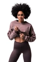 Ženski pulover Nebbia  Loose Fit Sweatshirt "Feeling Good" 420 brown