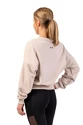 Ženski pulover Nebbia  Loose Fit Sweatshirt "Feeling Good" 420 cream