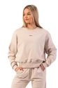 Ženski pulover Nebbia  Loose Fit Sweatshirt "Feeling Good" 420 cream