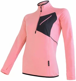 Ženski pulover Sensor Tecnostretch 1/2 Zip Strawberry Ice