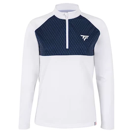 Ženski pulover Tecnifibre Pro Thermo Zipper LS W White