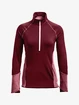 Ženski pulover Under Armour  ColdGear 1/2 Zip-RED