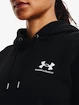 Ženski pulover Under Armour  Essential Fleece Hoodie-BLK