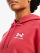 Ženski pulover Under Armour  Essential Fleece Hoodie-RED