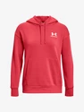 Ženski pulover Under Armour  Essential Fleece Hoodie-RED