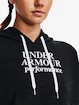 Ženski pulover Under Armour  Essential Script Hoodie-BLK