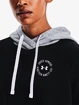 Ženski pulover Under Armour  Rival Fleece CB Hoodie-BLK