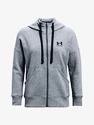 Ženski pulover Under Armour  Rival Fleece FZ Hoodie-GRY