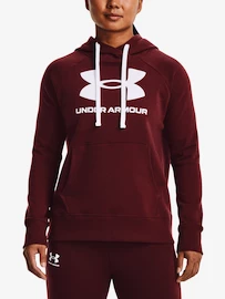 Ženski pulover Under Armour Rival Fleece Logo Hoodie-RED