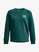 Ženski pulover Under Armour  Rival Fleece Oversize Crew-GRN