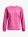 Ženski pulover Under Armour  Rival Fleece Oversize Crew-PNK