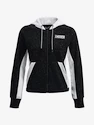 Ženski pulover Under Armour  Rival + FZ Hoodie-BLK