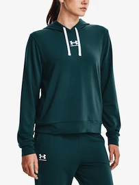 Ženski pulover Under Armour Rival Terry Hoodie-GRN