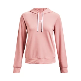 Ženski pulover Under Armour Rival Terry Hoodie-PNK