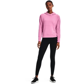 Ženski pulover Under Armour Rival Terry Taped Hoodie Planet Pink