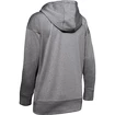 Ženski pulover Under Armour  Synthetic Fleece Chenille Logo PO Hooodie grey