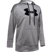 Ženski pulover Under Armour  Synthetic Fleece Chenille Logo PO Hooodie grey