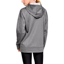 Ženski pulover Under Armour  Synthetic Fleece Chenille Logo PO Hooodie grey