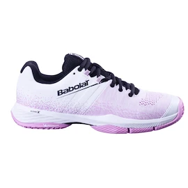 Ženski škornji za padel Babolat Sensa Women White/ Lilac