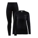 Ženski termo komplet Craft  Core Warm Baselayer black  XL