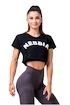 Ženski top Nebbia  Fit & Sporty crop top black  L