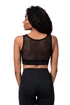 Ženski top Nebbia Intense Gold Mesh Mini Top 830 black