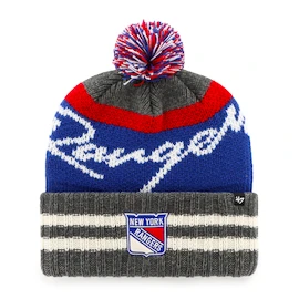 Zimska kapa 47 Brand NHL New York Rangers Hyperbolic ’47 CUFF KNIT