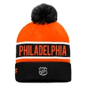 Zimska kapa Fanatics  Authentic Pro Game & Train Cuffed Pom Knit Philadelphia Flyers