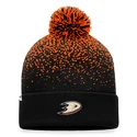 Zimska kapa Fanatics Iconic Gradiant Iconic Gradiant Beanie Cuff with Pom Anaheim Ducks