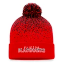 Zimska kapa Fanatics Iconic Gradiant Iconic Gradiant Beanie Cuff with Pom Chicago Blackhawks