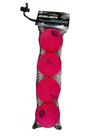 Žoga za dvoranski hokej Bauer Hydro G Cool Pink - 4 Pack