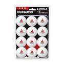 Žogice Joola  Tournament *** 40+ White 12 Pack