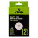 Žogice Stiga  Cup 40+ ABS White 12 Pack