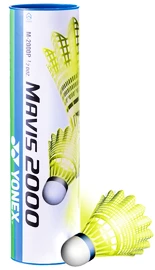 Žogice za badminton Yonex Mavis 2000 Yellow (6 Pack)