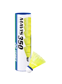 Žogice za badminton Yonex Mavis 350 Yellow (6 Pack)