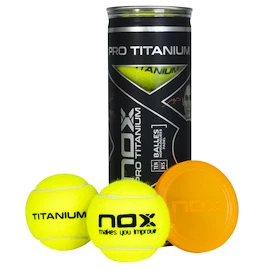 Žogice za padel NOX Pro Titanium Balls 3 Pack