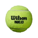 Žogice za padel Wilson  Padel X3 Speed Ball Yellow