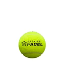 Žogice za padel Wilson  Premier Padel Ball X3