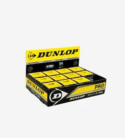 Žogice za squash Dunlop Pro (12 paketov)